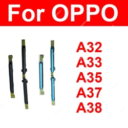 Power Volume Button Flex Cable For OPPO A32 A33 A35 A37 A38 2016 2020 4G Volume Key Up Down Switch Side Key Replacement Parts