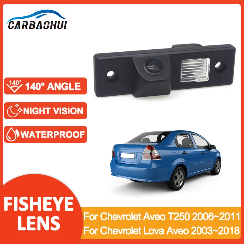 Car Rear View Reverse Rearview Parking Auto Camera Wireless For Chevrolet Aveo T250 2006~2011 For Chevrolet Lova Aveo 2003~2018