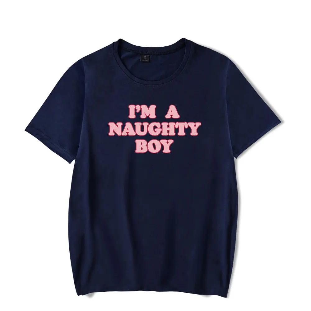 

Baylen Levine Naughty Boy Streetwear logo Merch T-Shirt Men and Woman Short Sleeve Women Funny T Shirt Unisex Harajuku Tops