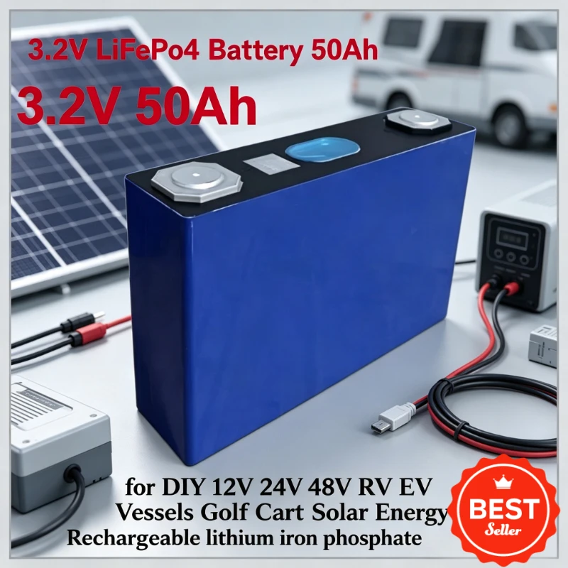 새로운 50Ah 3.2V LiFePO4 충전식 배터리, - Lifepo4 48V 50Ah Golf Cart 리뷰 및 가격