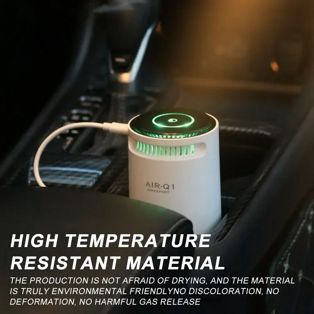 Xiaomi Mijia Portable Air Purifier Negative Ion True HEPA Filter Air Cleaner Home Smoke Pollen Quiet Deodorizer for Office Room