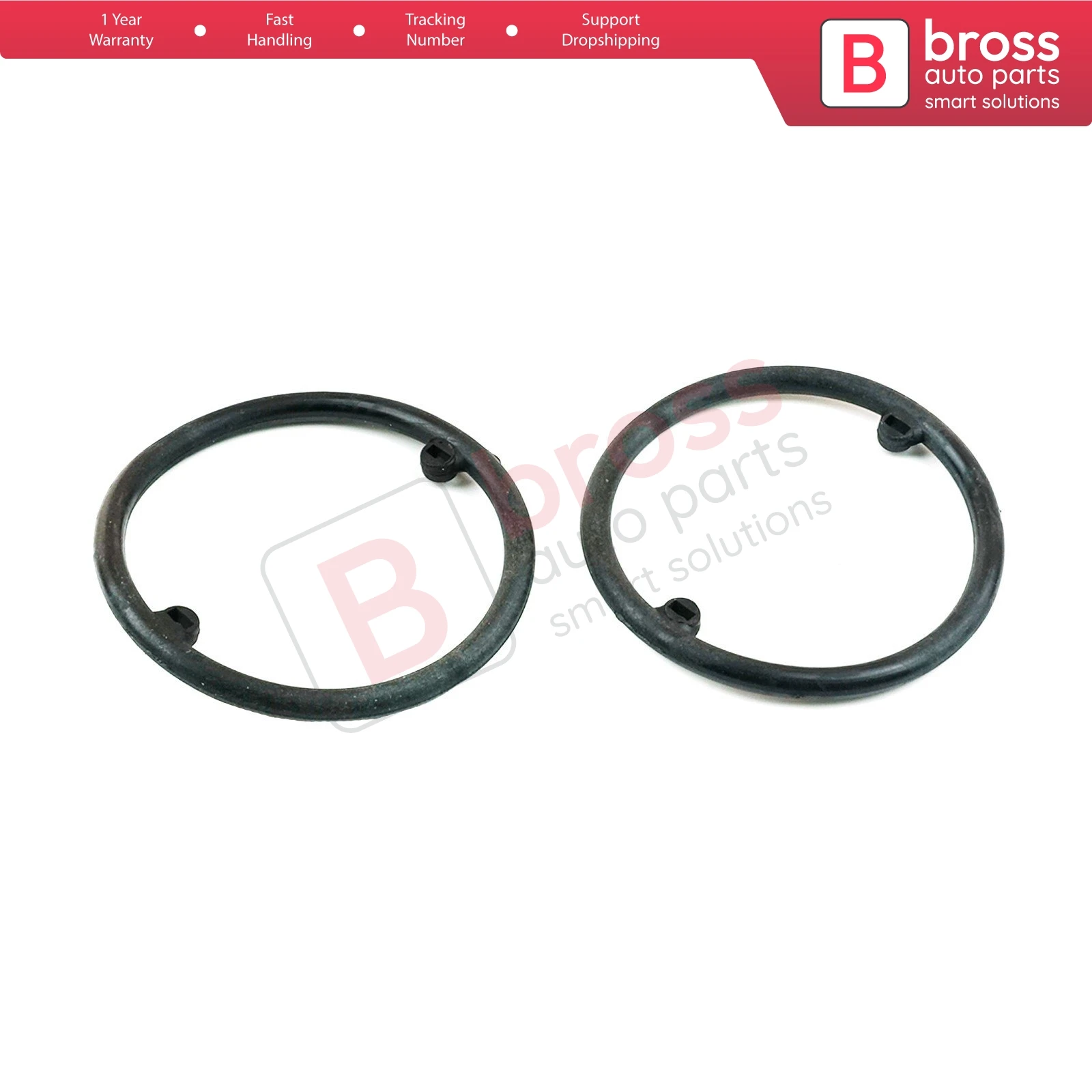 Bross Auto Parts BSP873 2 Pcs Oil Coolant Seal 038117070A, 038117070B, 06 A103033A for Audi Seat Skoda VW Ship From Turkey