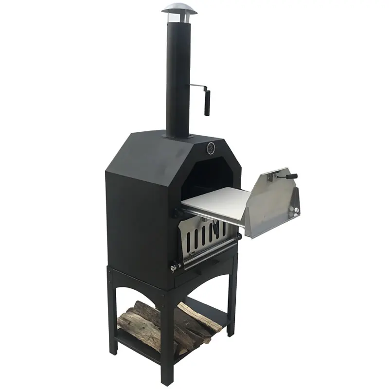 

Professional Approved Commercial Outdoor Grill Portable Wood Stone Pizza Oven Barbecue Gril