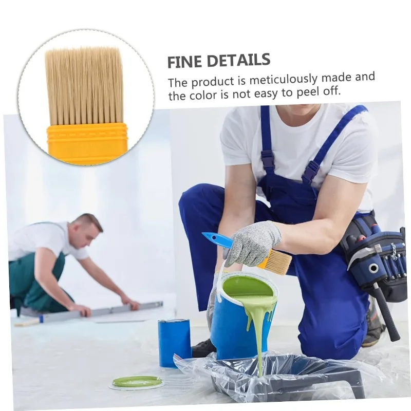 Chalk & Wax Paint Brush for Furniture Walls Fences, Refinishing Wax Brush for Painting Home Decor