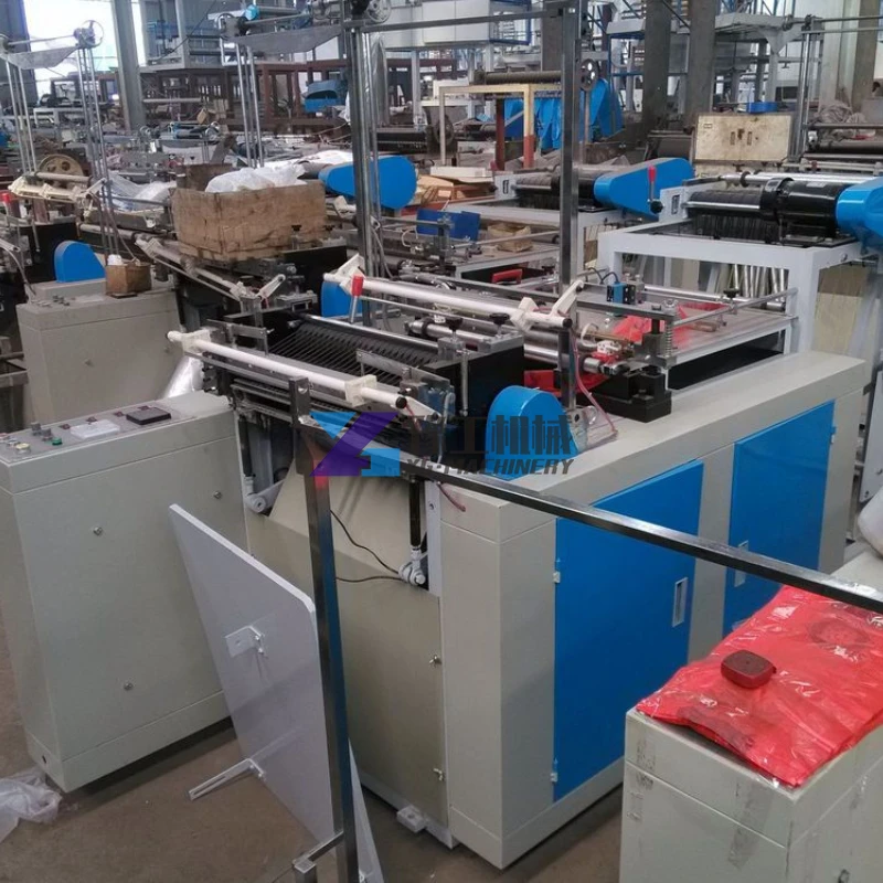 Two Layers Plastic Bag Making Machine