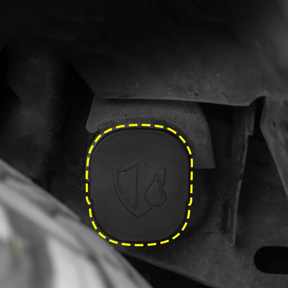 Car Beam Protective Cover Rear Axle Rubber Protective Cover Sandproof Cover For Ford For Ranger 2023-2024 Auto Exterior Parts