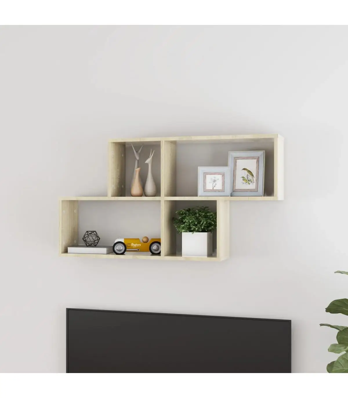 Sonoma 100x18x53 cm chipboard wall shelves and shelves