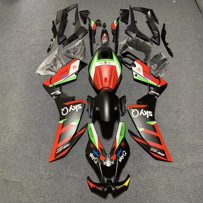 For Aprilia RS4 RS125 RS 4 RS125 2012 2013 2014 2015 2016 2017 Motorcycle New Fairings ABS Kits red black green 12 13 14 15 16