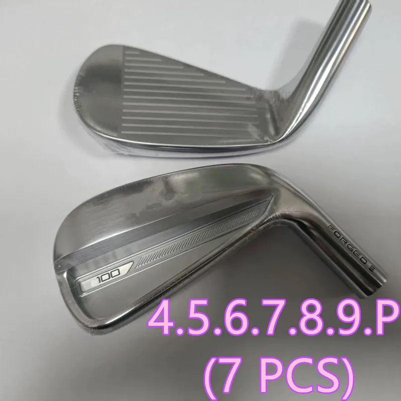 

New golf clubs Silver T100 golf irons set set 4-9P (7 PCS) steel/graphite shaft head cover