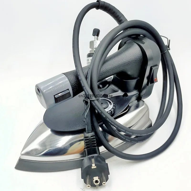 Gravity‑Feed Electric Steam Iron 19‑Outlet Nozzle Hanging Bottle Garment Pressing Gear for Clothing Fabric Ironing Processing