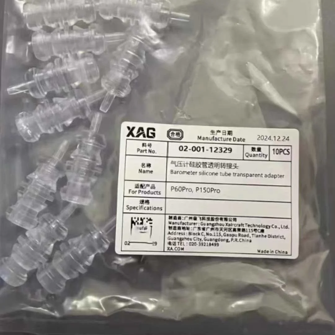 

5PCS/10PCS Barometer Silicone Tube Transparent Adapter Kit Part For Agras XAG P150pro/P60pro Agriculture Drone Accessories