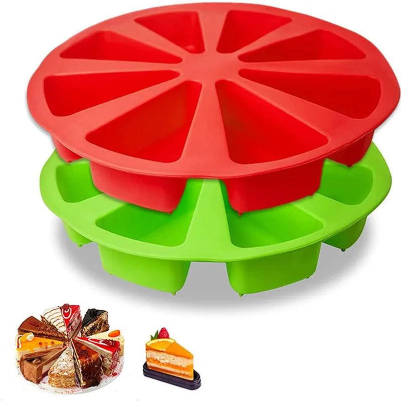 Silicone Cake Mold Pastry Muffin Pizza Baking Tray Mini Fancy Brownie Cake Pan Silicone Mould DIY Baking Tools