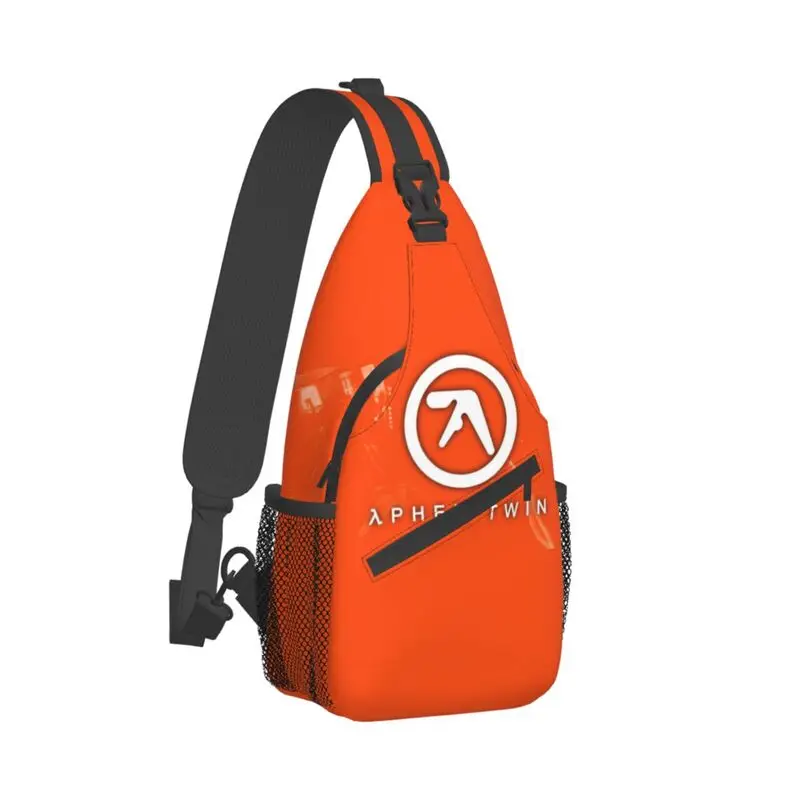 Aphex-mochila cruzada de hombro personalizada para hombres, bolso de pecho doble, mochila de viaje, mochila de día