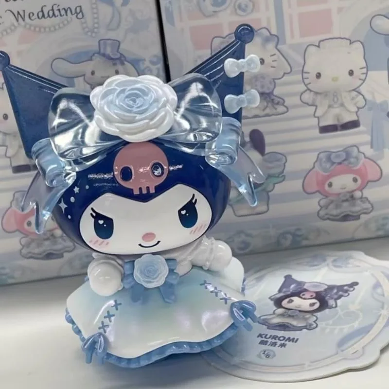 กล่องสุ่มซานริโอ้ ซีรีส์งานแต่งงานสุดโรแมนติก ของเล่นน่ารักสุดฮิต ของขวัญวันวาเลนไทน์ วันฉีซี ของตกแต่ง ของขวัญวันเกิด