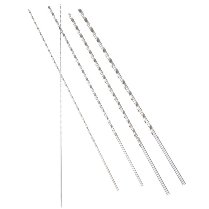 

2mm/3mm/4mm/5mm/6mm Extra Long HSS Drilling Straight Shank Drill Bits Parts Cutter Drilling Kit For Wood Steel Metal Alloy
