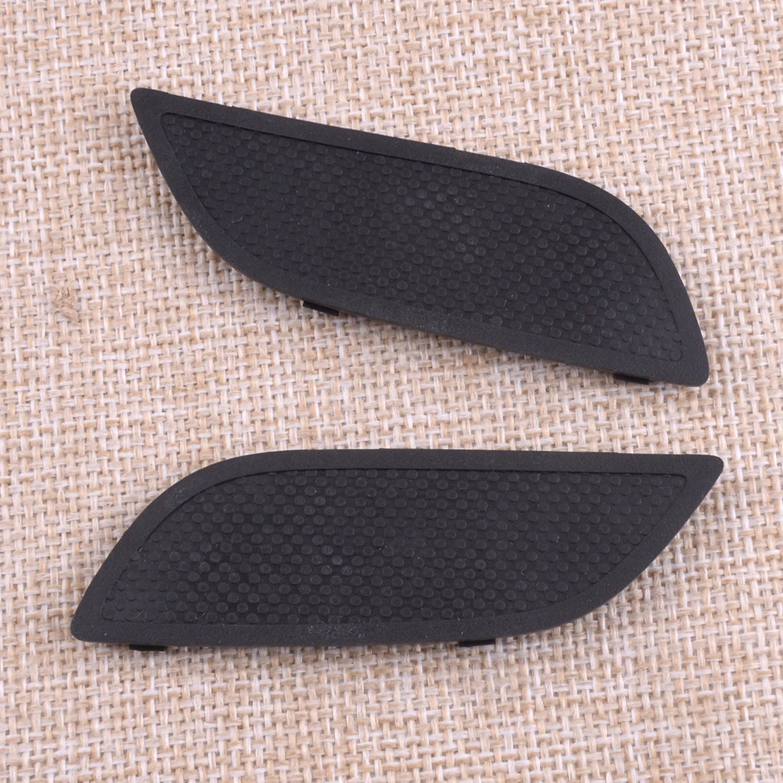 1 Pair Black Front Left & Right Car Pull Pocket Cap Inner Door Handle Armrest Cover Fit for Honda CR-V 2012 2013 2014 2015 2016