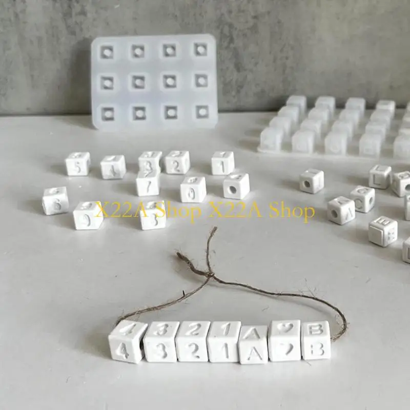 Unique Novelty Bead Flexible Sturdy Silicone Mold for Ice Soap and Chocolate Making Accessory for Parties and Celebrations