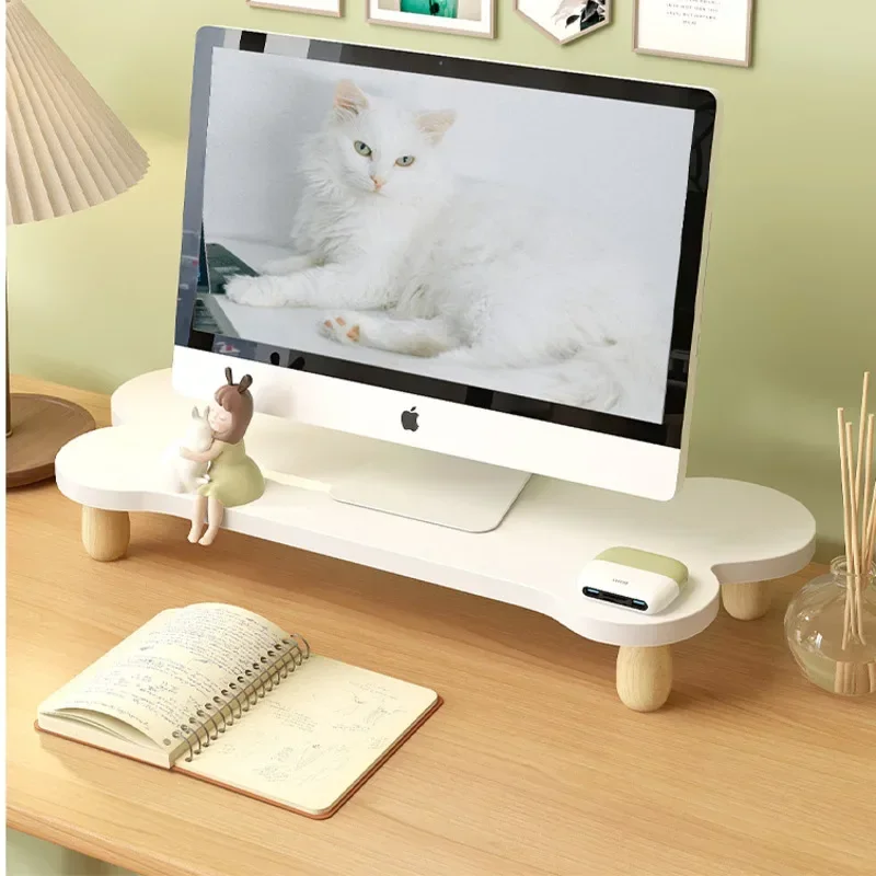 Home Office Laptop Stand Desktop Vertical Desk Organizer Multifunctional Computer Table Strong Load-bearing Room Desks