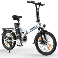 VARUN C20-1 Electric Bike 250W Motor 48V7.8Ah Battery Ebike For Adults City Electric Bicycle 20 Inch Tire City Commuter E-Bike
