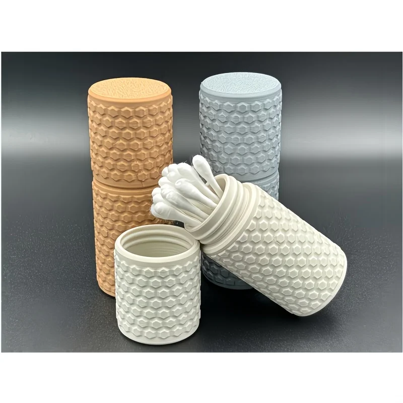 

Multifunctional Storage Box, Space-Saving Organizer for Cotton Swabs, Toothpicks and Small Items