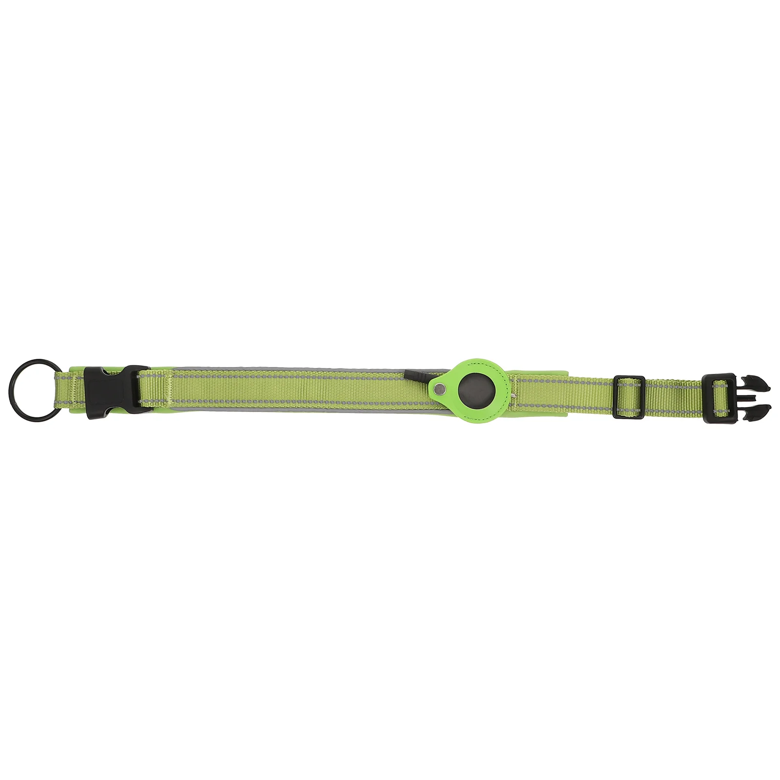 

Pet Collar Case Protective Nylon Diving Material Reflective Design Tracker Anti Lost Durability Sturdy