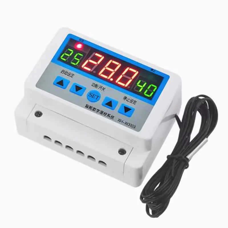 Digital Temperature Controller XH-W3103 Fully Automatic Adjustable Temperature Control Switch