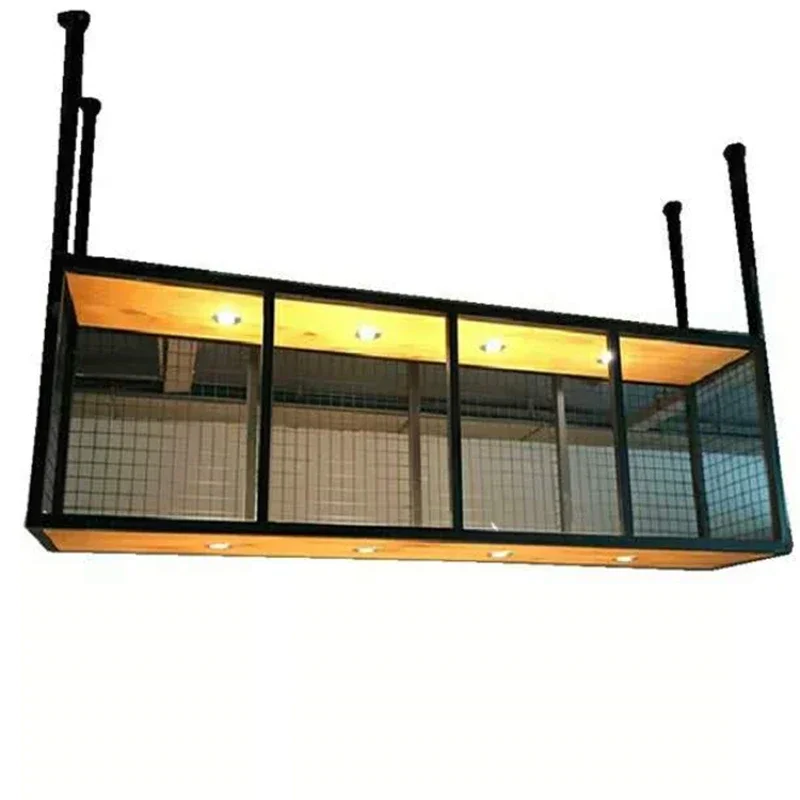 

Bar Hanger Hanging Wine Rack Shelf Household Hanging Cabinet Inverted Bar Decorative Wine Cabinet