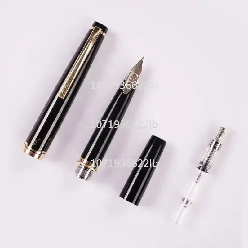 Portable PILOT Elite 95s Fountain Pen 14K Gold Nib Red and Black Anniversary Pocket Design Portable Gold Pen Office Stationery