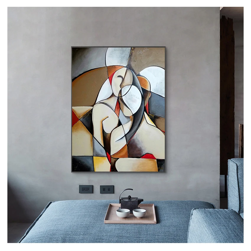 By Picasso Famous Artworks For Living Room Home Decor Pictures HD Canvas Paintings Wall Poster 1 Pieces  Abstract Dreaming Woman