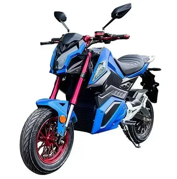 

Luyuan Motorcycle90kmh electric motorcycle Z6 high speed 72v double disk electric motorcycle for adults