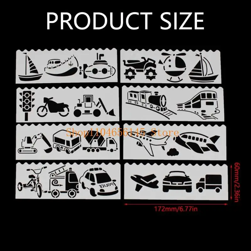 5ASD Creative Tencils для детей 8 шт.