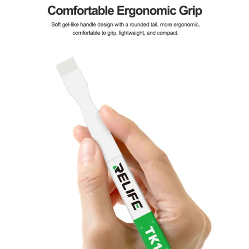 RELIFE TK1 Keramiek Soldeerpasta Schraper Niet-magnetisch voor BGA Moederbord Chip Reparatie Roeren Uitstrijkje Tin Planten Tin Schraper