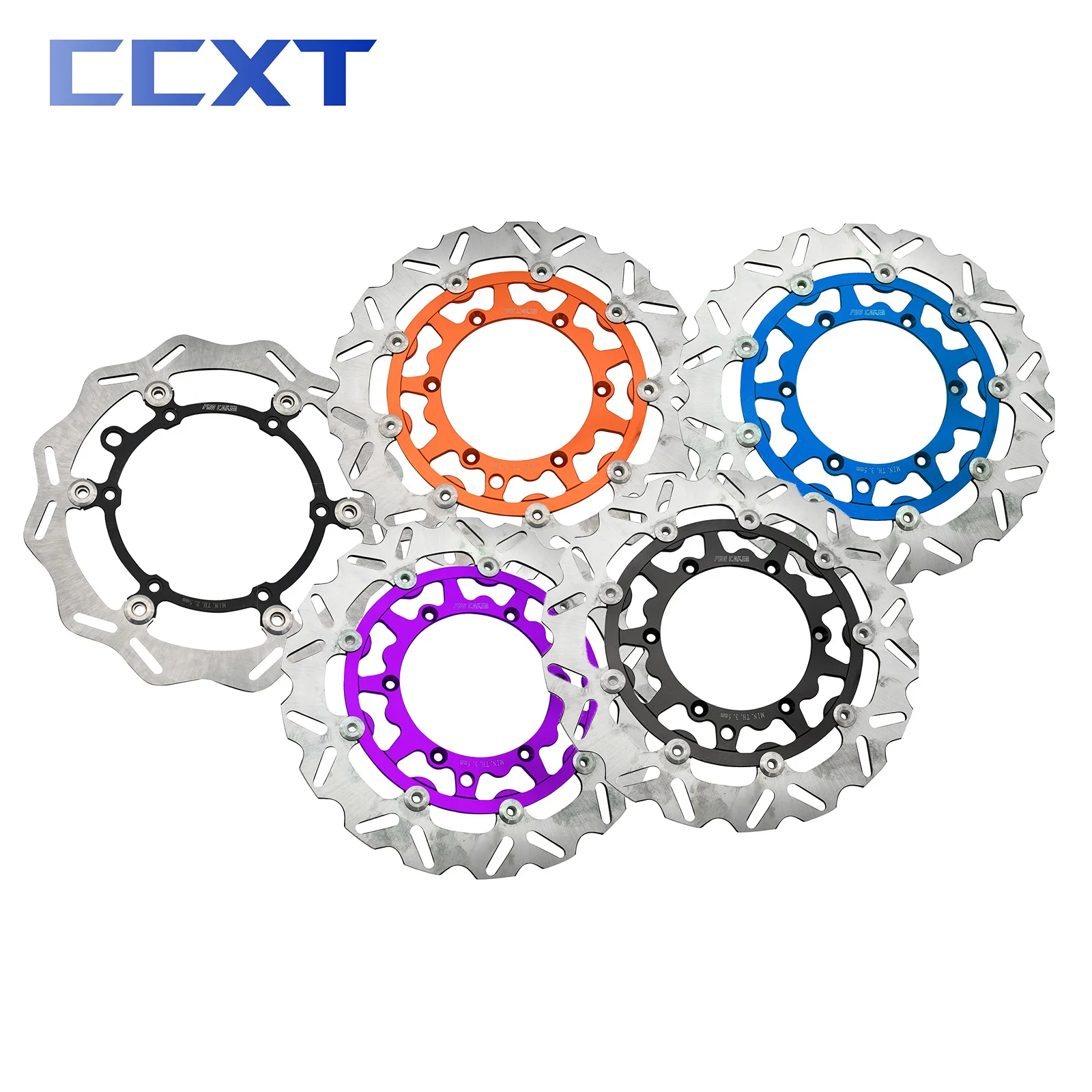 Motorcycle 260mm 320mm Front Brake Disc Rotor Brake Caliper Adaptor Bracket For KTM XC XCF XCW SX SXF EXC EXCF 1994-2022 2023