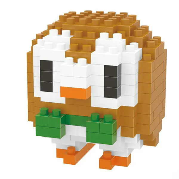 Diy Pokemon Blokken Kleine Cartoon Mini Bouwsteen Pikachu Charizard Eevee Mewtwo Anime Assembleren Actie Model Poppen Speelgoed