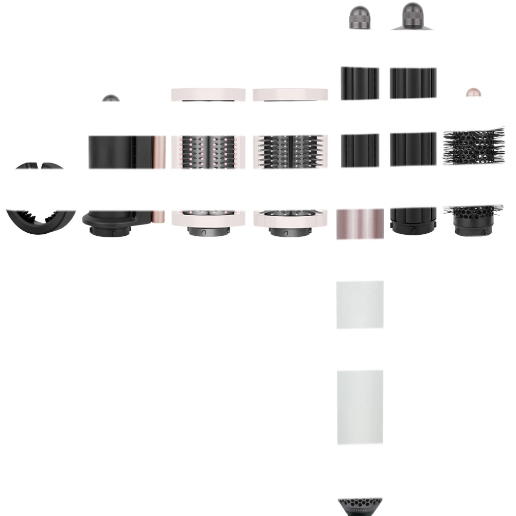 

STLFLesite HS 05 6-in-1 Curling Iron with 3-Temperature Settings LED Display Portable & Safe Design Fast Heating