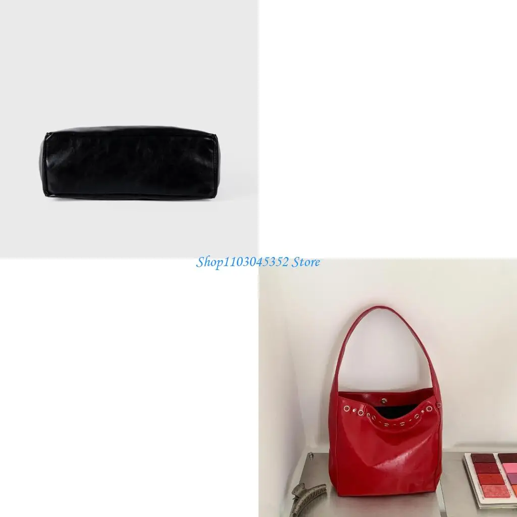 

Shoulder Bag for Women Underarm Bag Trendy Leather Purses Fashion Toted Bag Satchel Handbags Retro Slouchy Hobos Bags