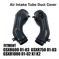 Air Intake Tube Duct Cover Pipe Damper Tube Set Kit For Suzuki GSXR 600 750 2001 2003 GSXR1000 2001 2002 K1 K2 Motorcycle Parts