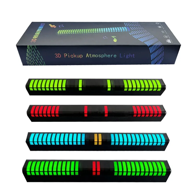 Car Voice Rgb Rhythm Light Car Ambient Light Emitting Diode Music Light