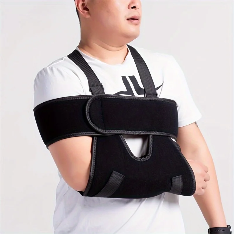 Adjustable Arm Sling for Forearm Fracture Embracing Fixation Strap Enhanced Thick Sponge Sling Functional Upper Arm Fracture Sli