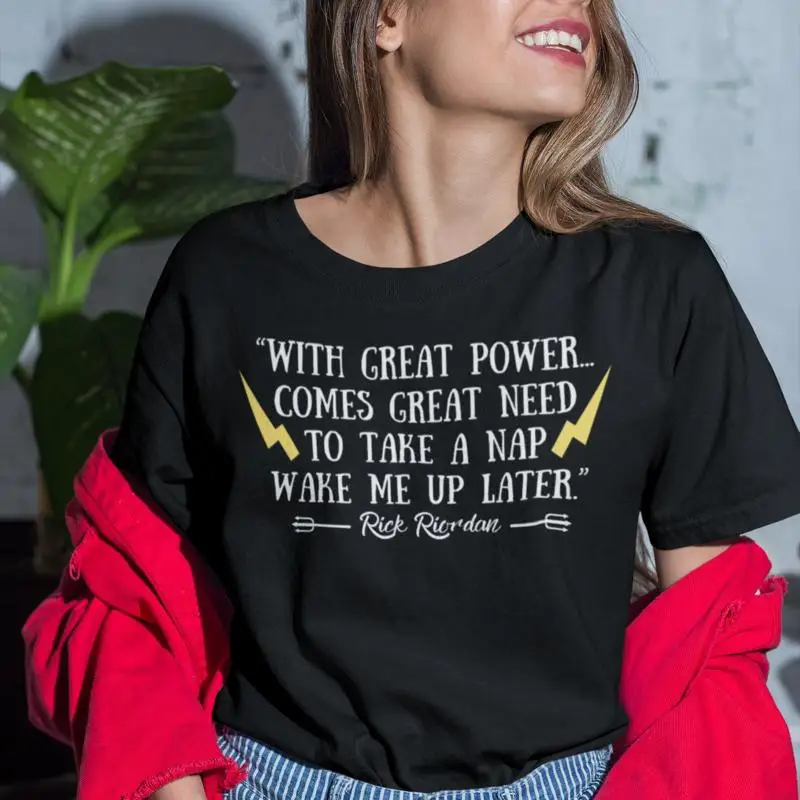 Percy Jackson Quote Funny T-Shirt