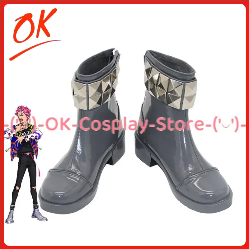 

[Customized] Game CHARISMA Karisuma Cosplay Shoes Anime Roleplay Prop Halloween Carnival Party PU Leather Boots