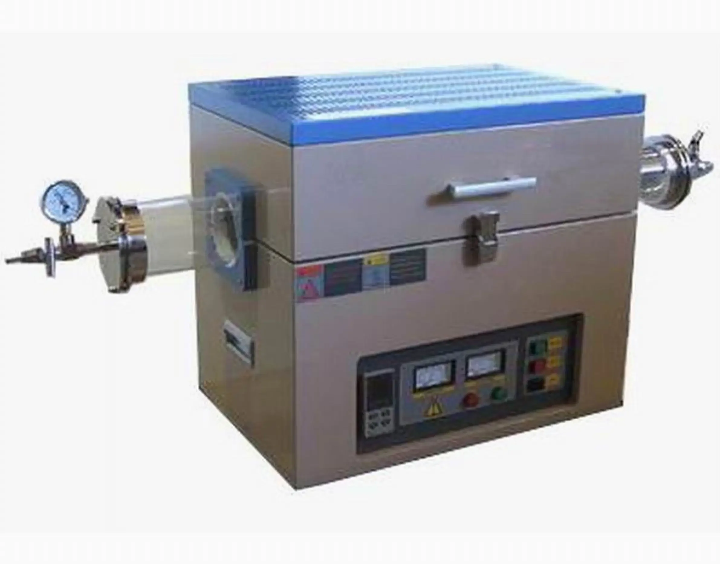 Нагревательное устройство, используемое в лаборатории вакуумной трубчатой печи.