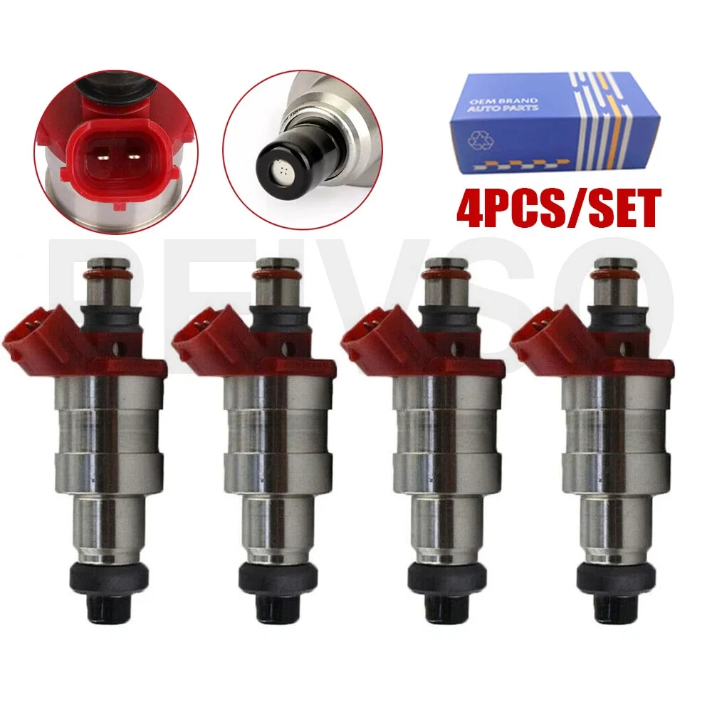 4 Uds inyectores de combustible INJ G609-13-250 ~ A46-00 para Mazda B2600 UF Ford Raider Courier 2.6L G6 sistema de suministro de combustible piezas de inyector de combustible