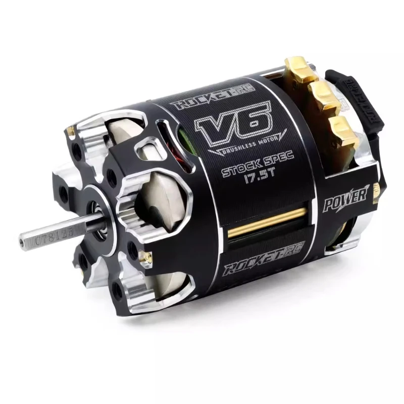 

ROCKET 540V6 Spec Hollow Competition-Grade Sensor Brushless Motor for RC Car
