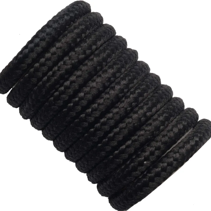 أربطة أحذية دائرية 2 P شديدة التحمل ومتينة - للأحذية الرياضية وأحذية العمل واستبدال أحذية المشي لمسافات طويلة