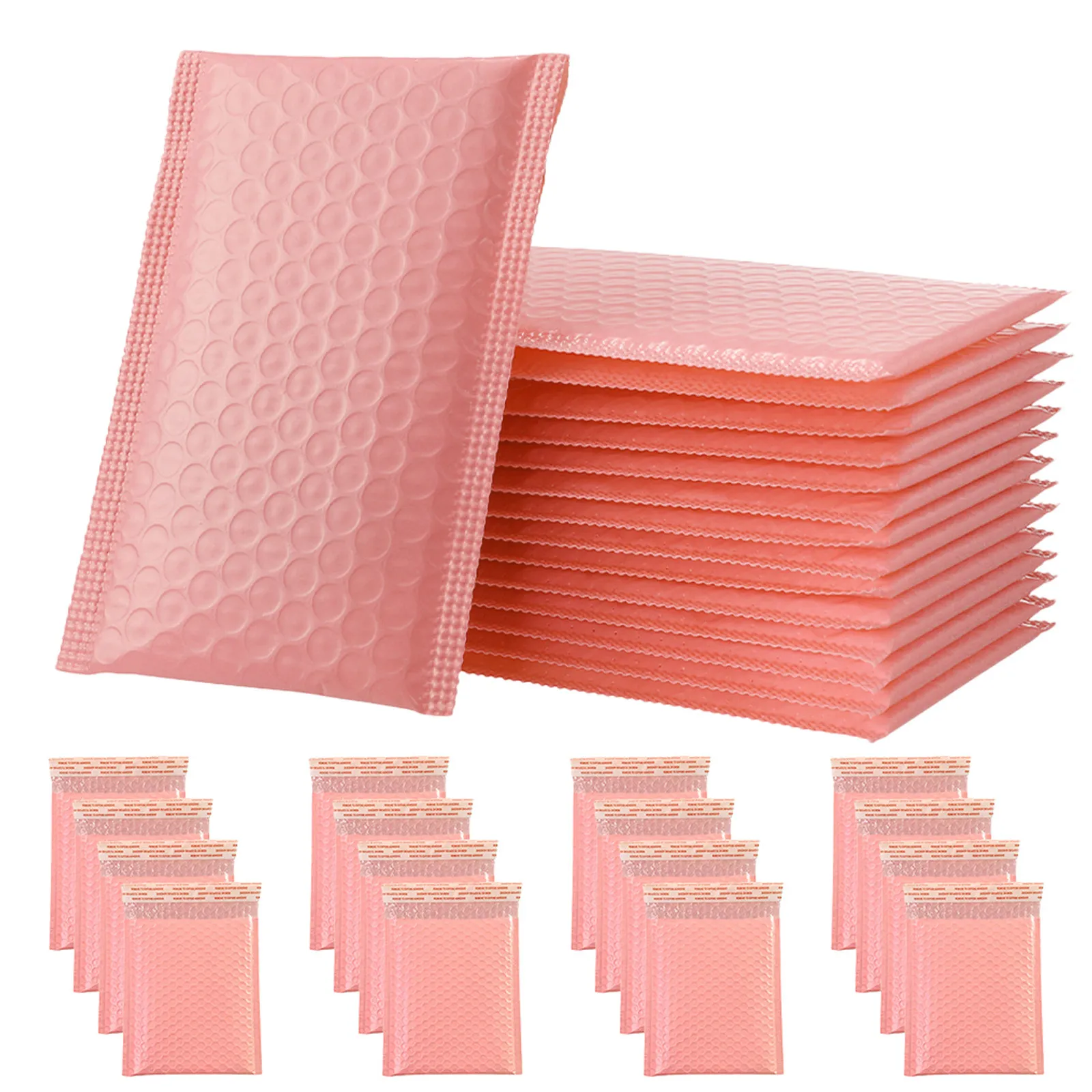60Pcs Bubble Shipping Bags Delivery Packing Self-Adhesive Mailing Bags Padded Envelopes for Small Business Packaging Shipping