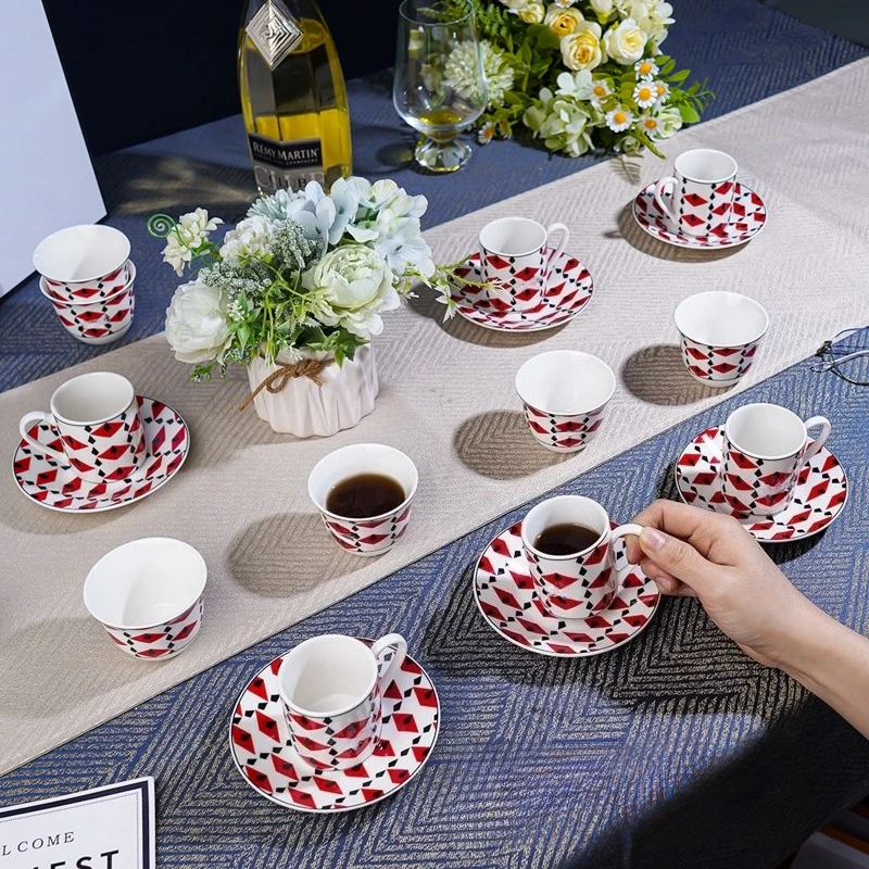 Rode Exquise Licht Luxe Kerami - Coffee Tea Festival recensie en prijs