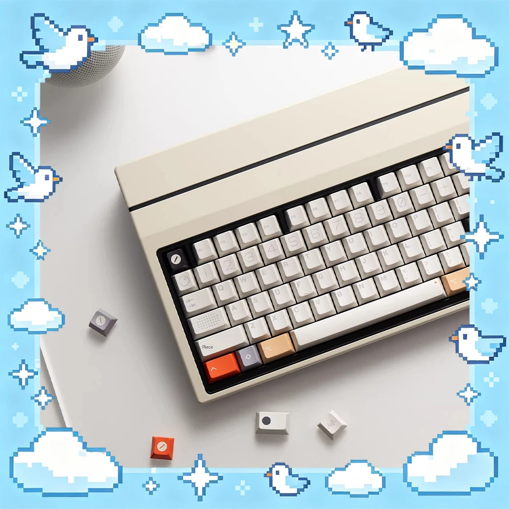 PBTfans Virtuoso PC Keycaps Thermal Sublimation Of Pbt Material Keyboard Keycaps Original Factory Highly Customized Accessories