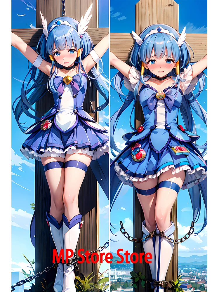 Dakimakura Cure Beauty crucifixion defeat Precure Double-sided anime life-size hugging pillowcase Adult pillows cover