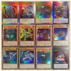 HZ Anime Yu-Gi-Oh DIY ACG Boy Battle Game Toys Collectible Card Christmas Birthday Gift VJUMP JUMP Black Magician Champion Card